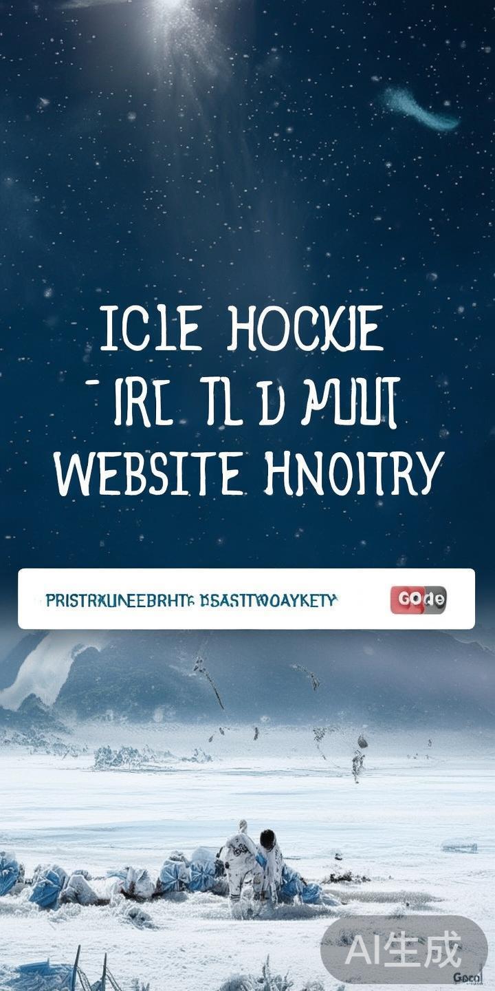 在百度、谷歌等搜索引擎中输入“冰球突破官网入口”，